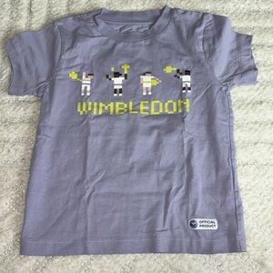Wimbledon purple t-shirt 2-3 years